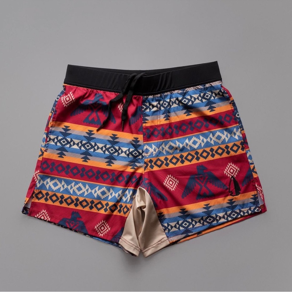 TACHUNTFISH Athletic Shorts - Native Warrior